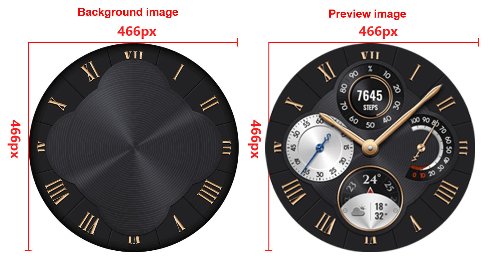 watch faces huawei gt2