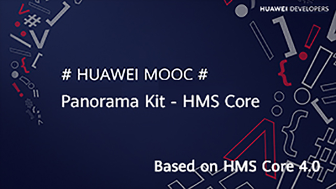 Panorama Kit - HMS Core