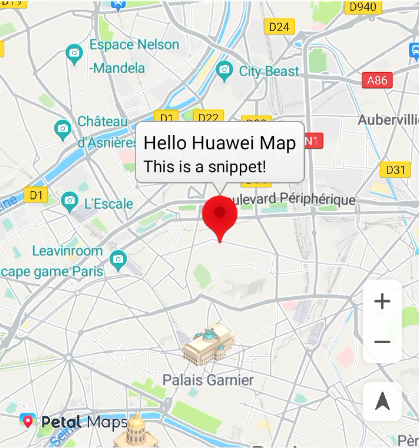 Marker-Drawing on a Map-Android-Map Kit | HUAWEI Developers