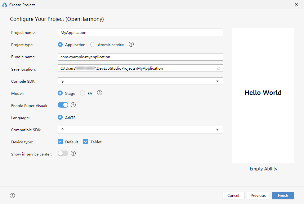 OpenHarmony DevEco Studio使用指南-低代码开发-鸿蒙开发者社区