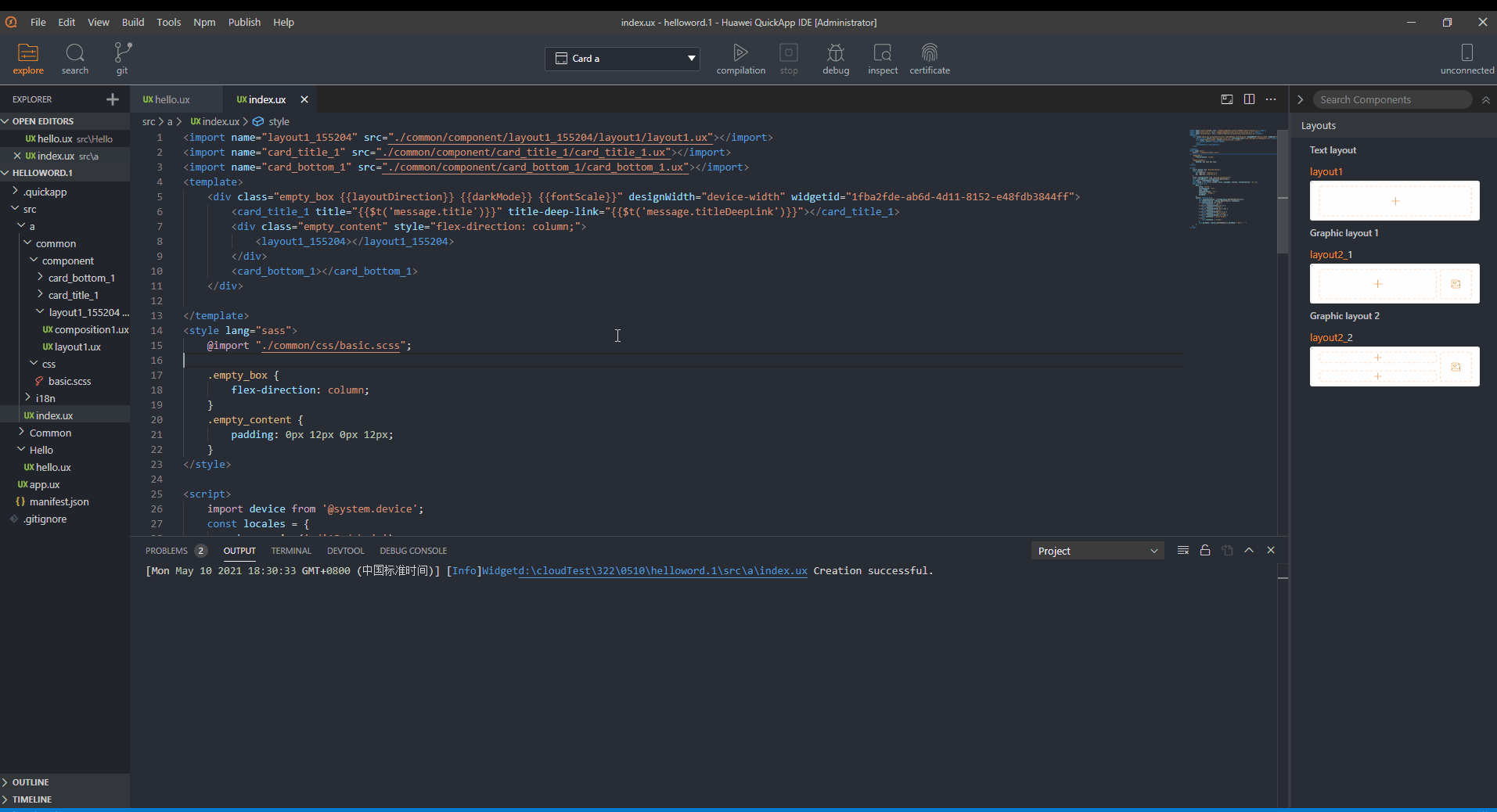 Syntax Assistant for the UX File-Editing Code-Developing a Quick App ...