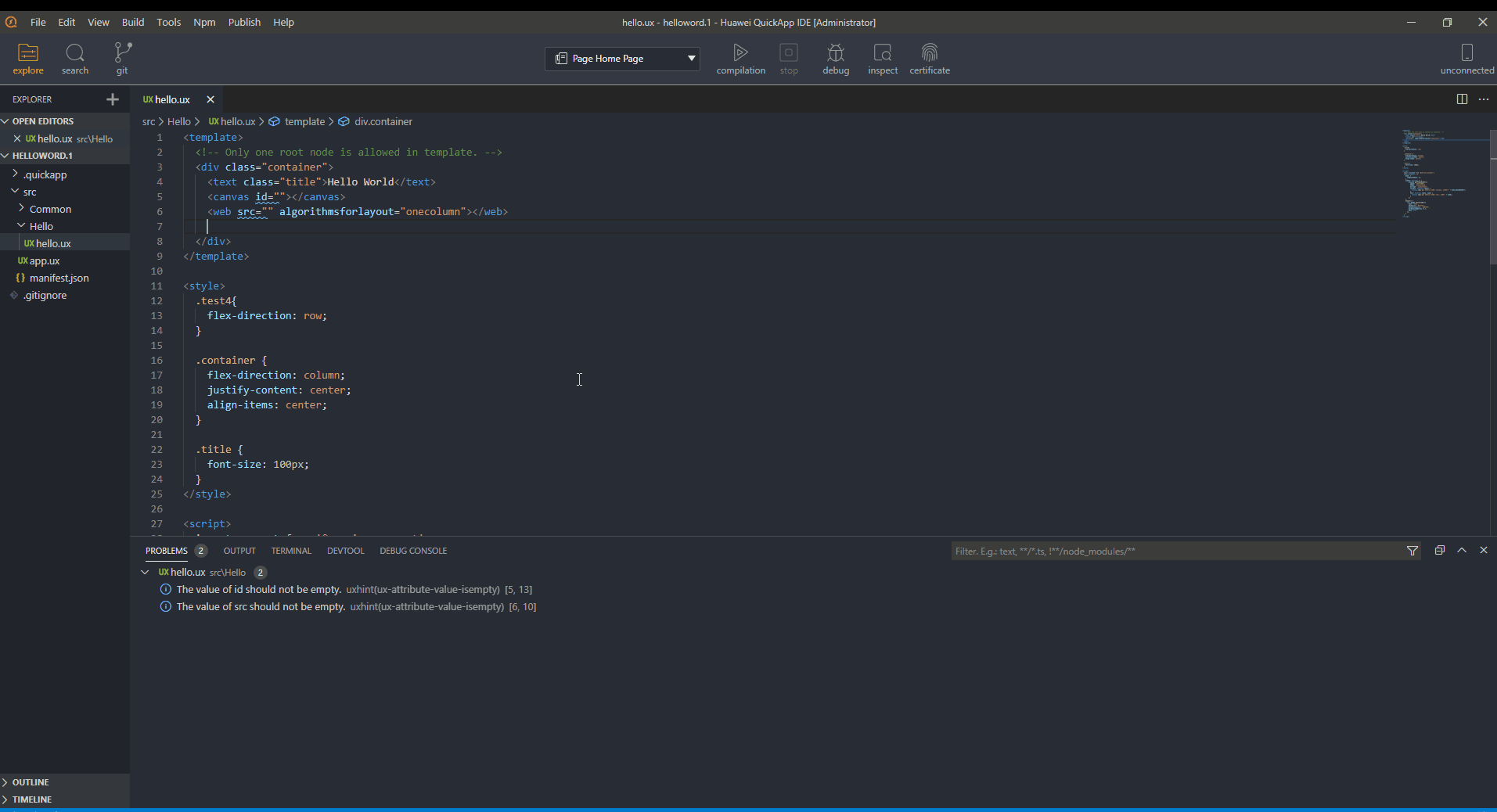 Syntax Assistant for the UX File-Editing Code-Developing a Quick App ...