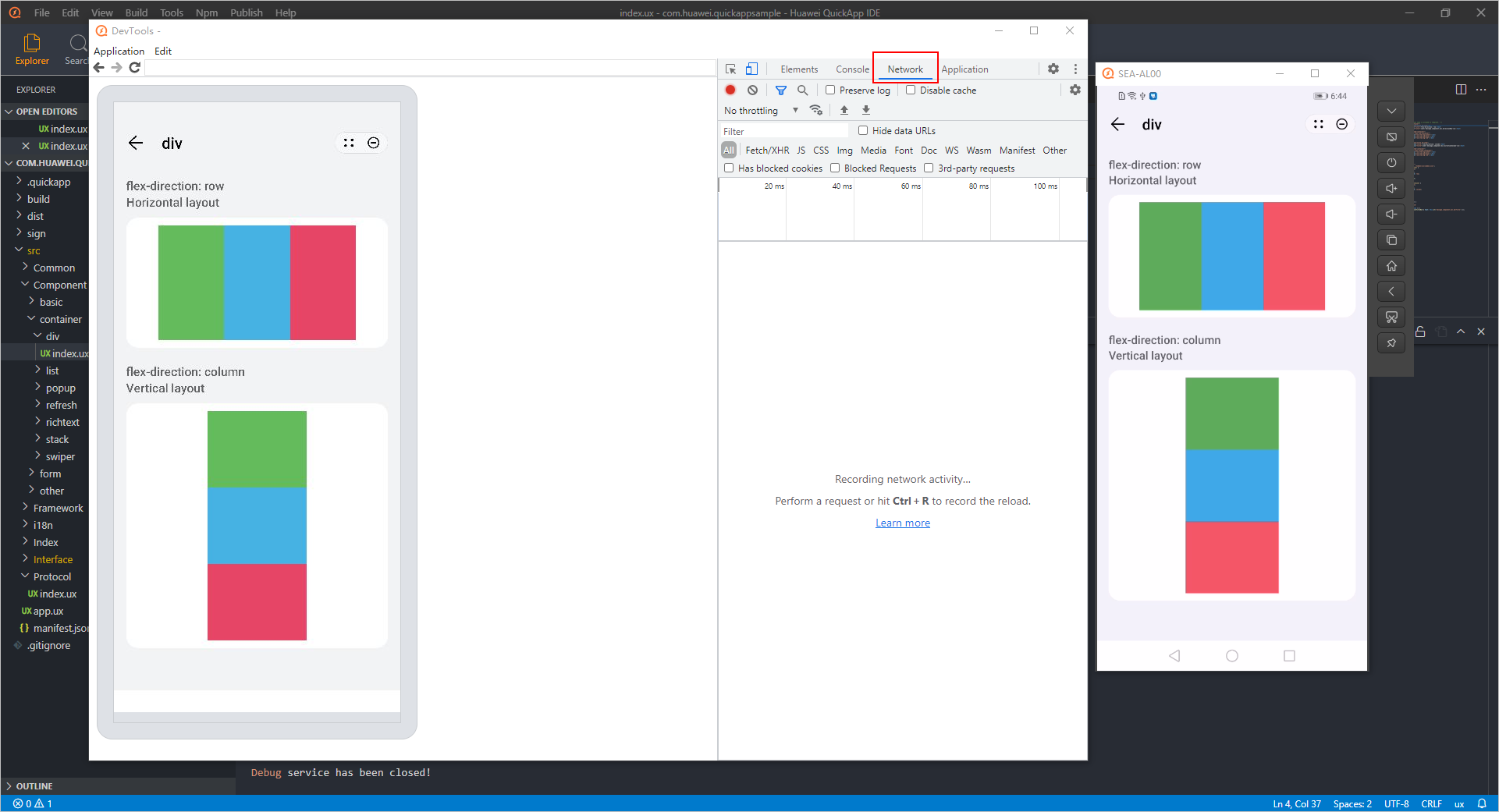 Compiling and Debugging a Quick App-Debugging a Quick App-HUAWEI Quick ...