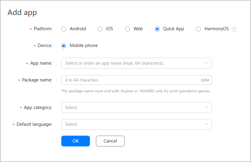 Quick App Ide Creating a Quick App-Preparing for Development-Quick App Development ...