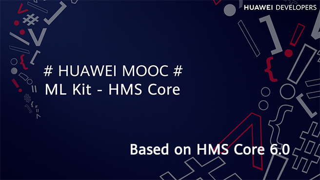 ML Kit - HMS Core
