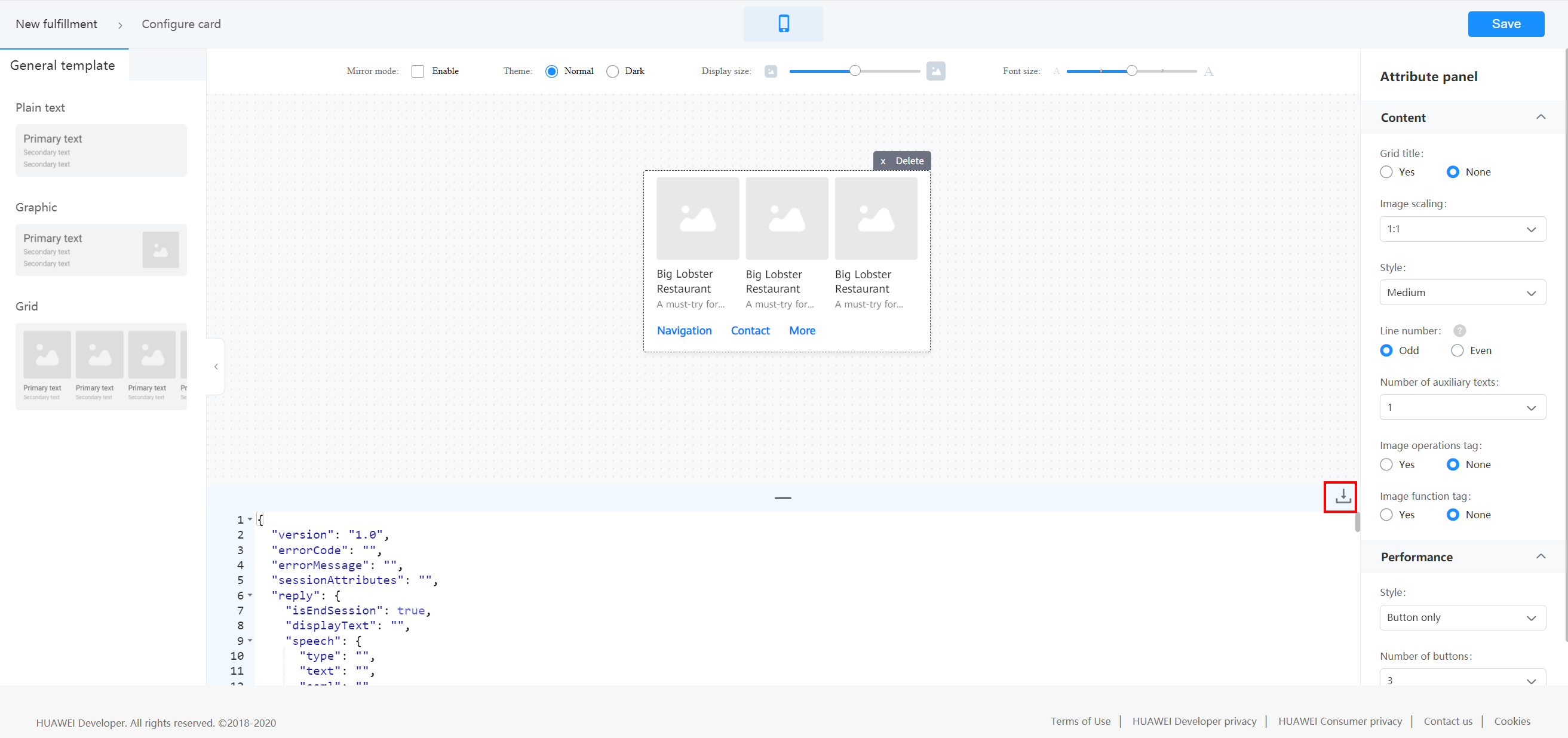 General Card Design and API Development-Design Guide-Content Ability ...