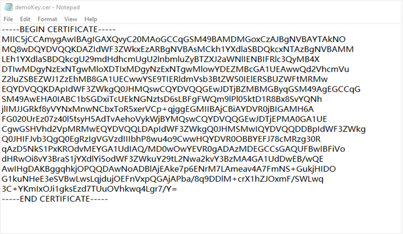 Obtaining a Signing Certificate Fingerprint on the Wearable Device ...