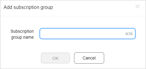 Group Subscription App Example Adding a Subscription Group-Managing Subscription Groups-Managing ...