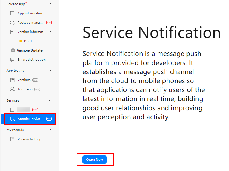 Enabling Service Notifications and Selecting a Subscription Template ...