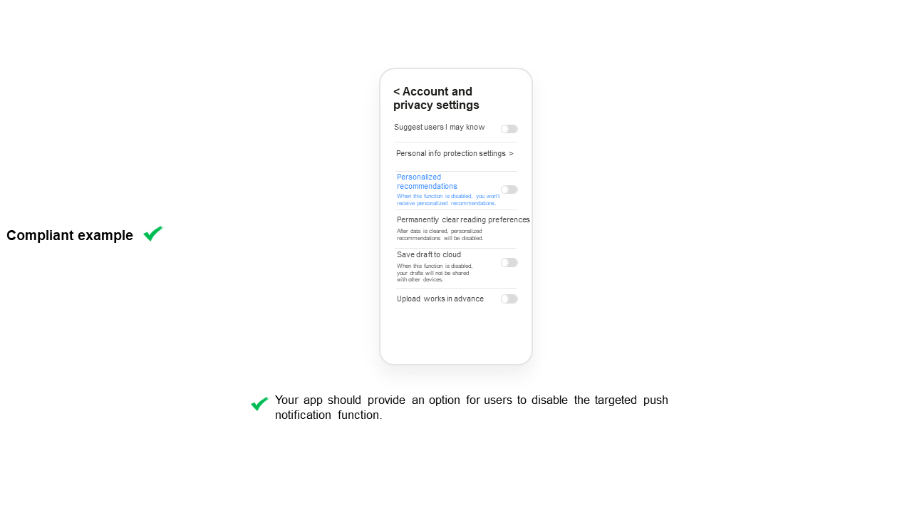 IV. Targeted Push Notifications-Common Issues Regarding Personal ...