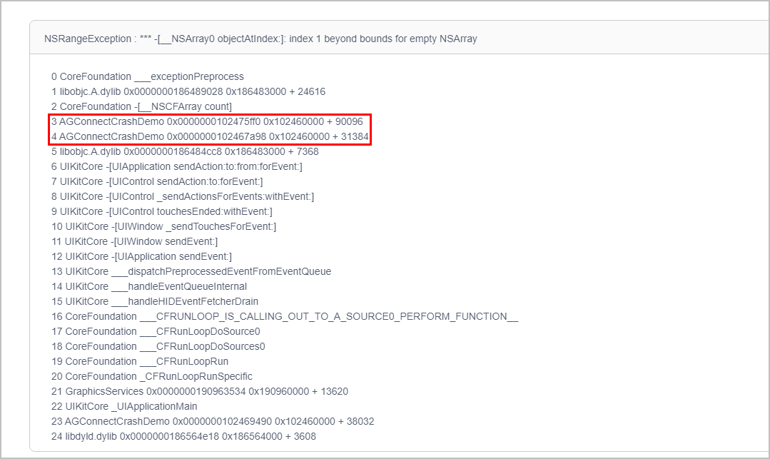 Obtaining a Readable Crash Report-iOS-Crash - HUAWEI Developers
