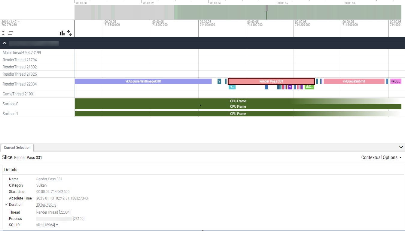 GPU API Events-Applications-Trace Data Sources-Graphics Profiler ...