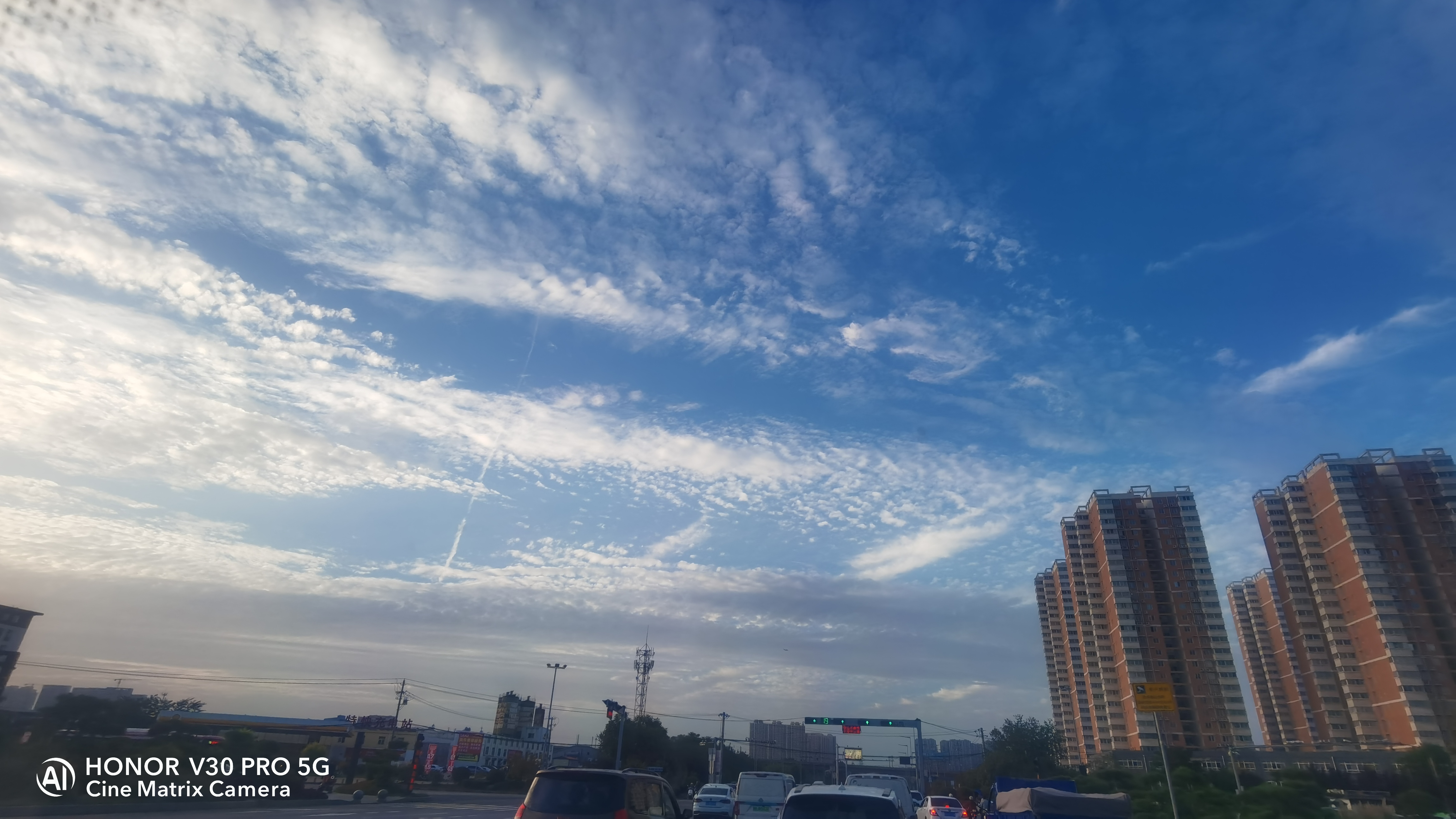 蓝蓝的天空